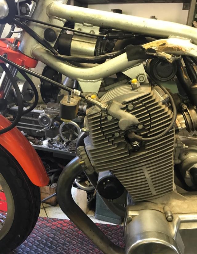 Laverda, restauro completo per iscrizione ASI/FMI